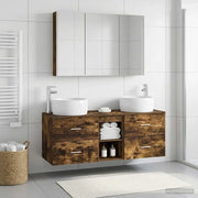 Set di mobili per il bagno 4 pcs Rovere Fumo 3407027