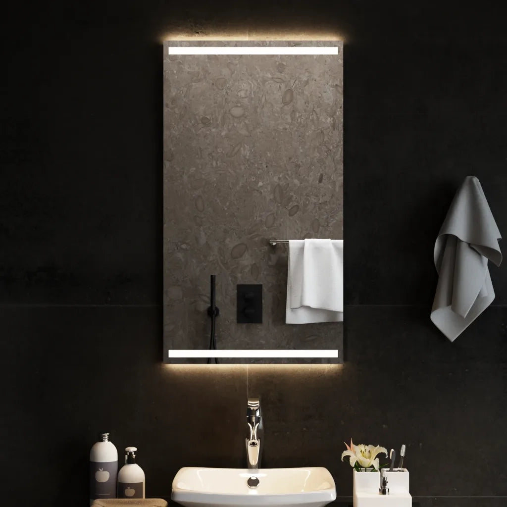 Specchio da Bagno con Luci LED-Specchio per Bagno 50x90 cm 396630