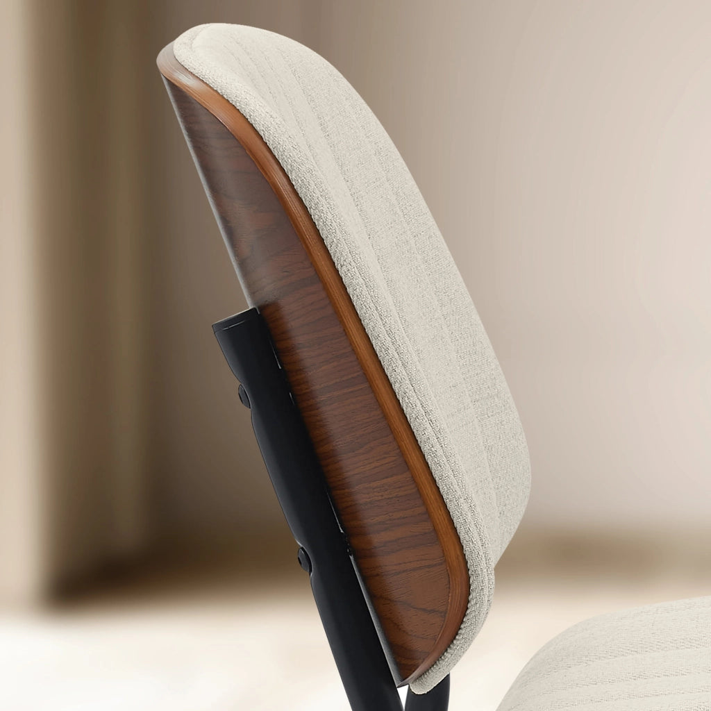 Sedia visitatore tessuto Tiffin 1