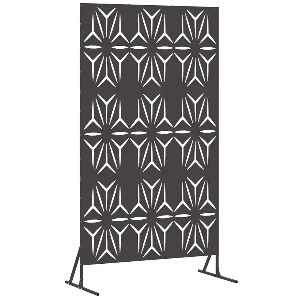 Schermo per Privacy Nero 100 x 50 x 180 cm Acciaio CFW6687561
