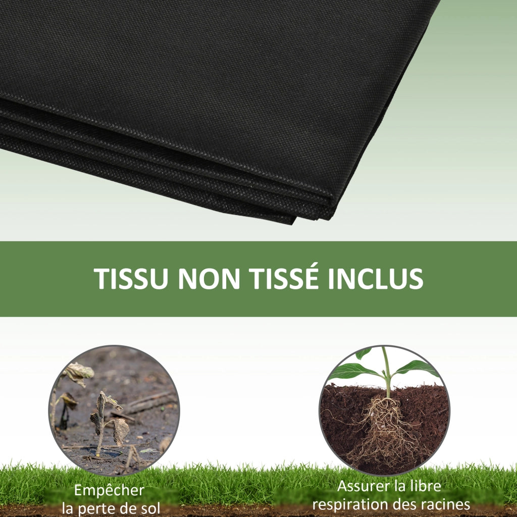 Letto da Giardino ¨C zephmum ¨C Legno di Pino 244x61.5x27 cm