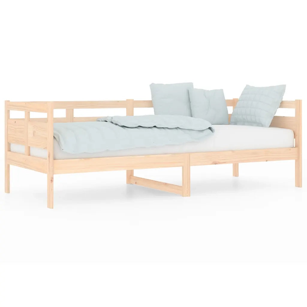 Letto singolo | Letto per adulti | Dormeuse in Legno Massello di Pino 80x200 cm