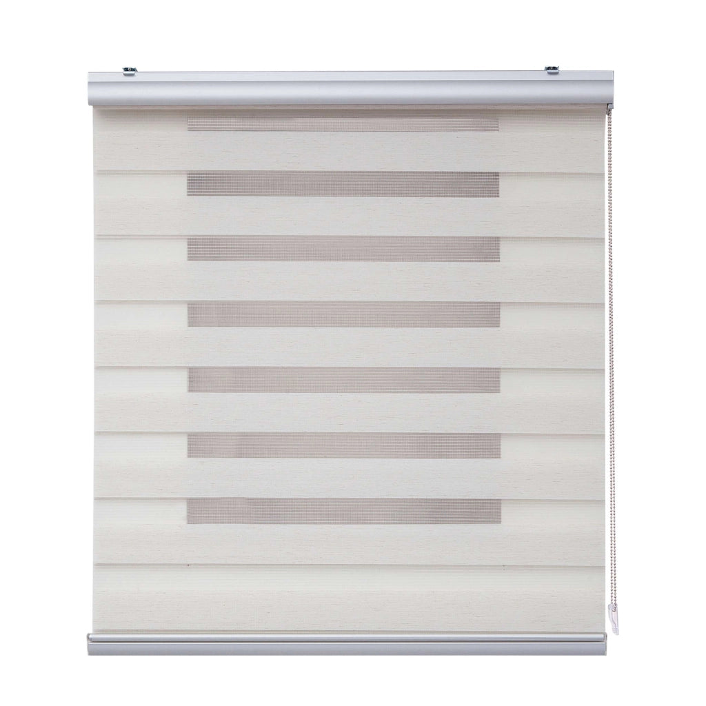 Tenda a Rullo giorno / notte Premium Con Finiture premium Lino 100x250 cm