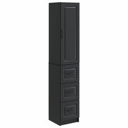 Set di armadi 2 pcs Nero 33 x 34,5 x 87 cm Legno ingegnerizzato