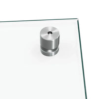 Paraschizzi per Cucina Trasparente 70x40 cm in Vetro Temperato 249466