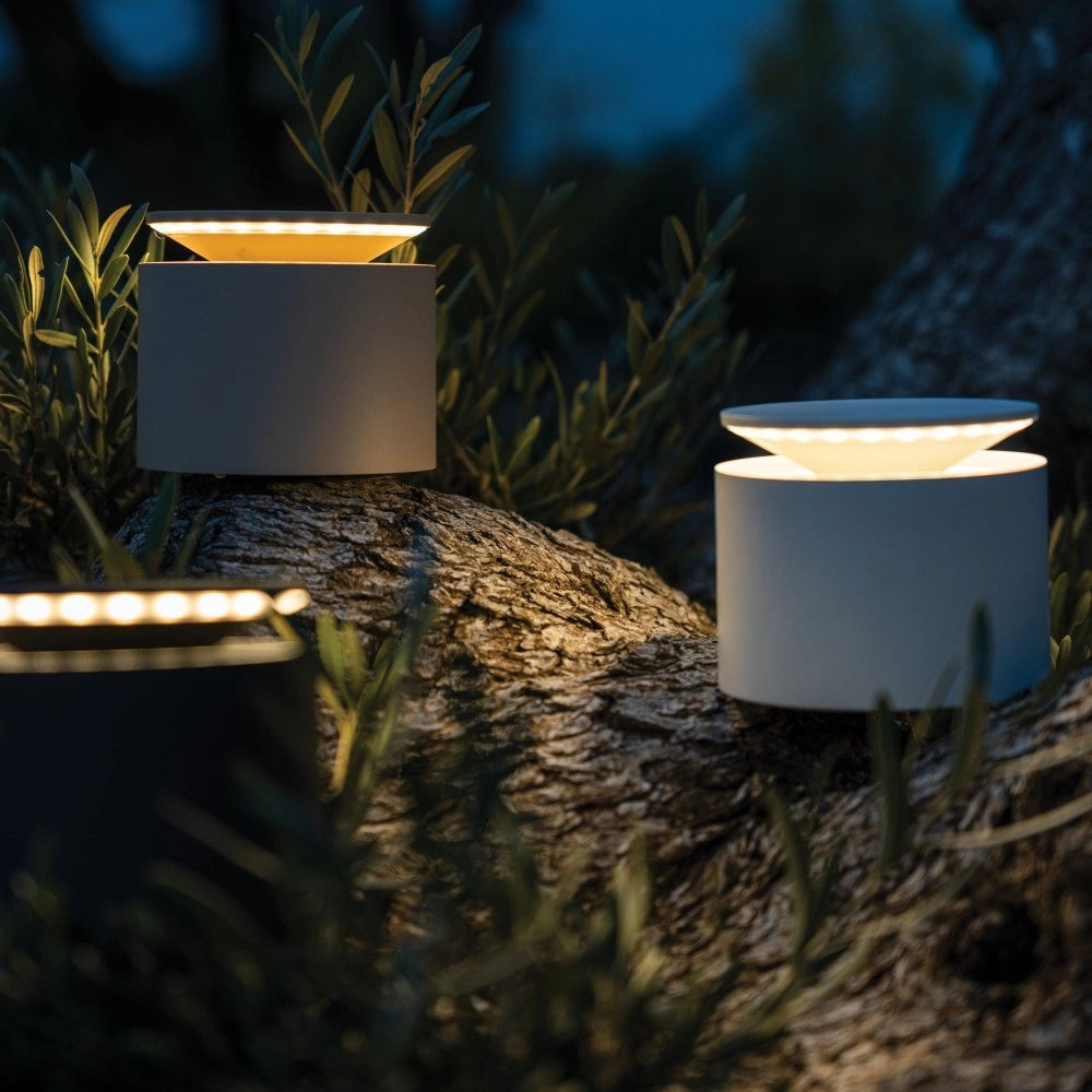 Lampada a led da tavolo Push Up Bianco portatile e ricaricabile