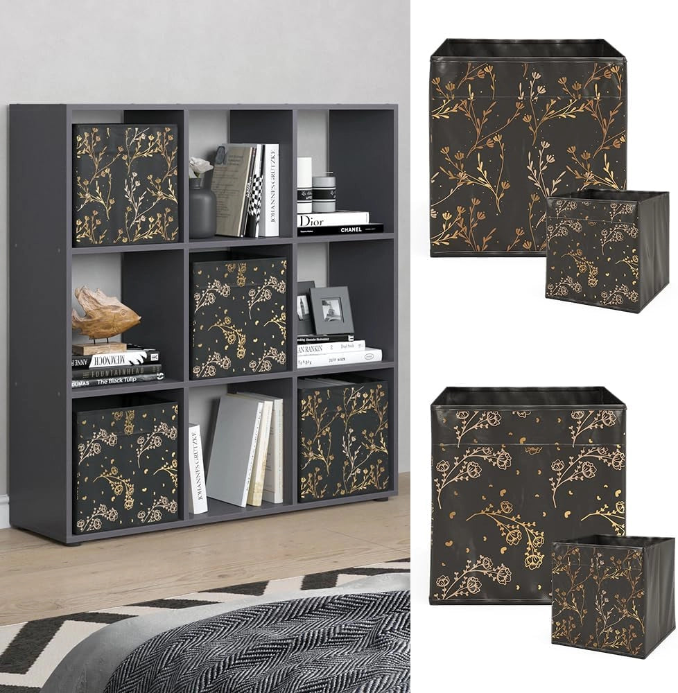 Room Divider Cube Shelf Free-Standing Nove Scaffale Soggiorno Storage Moderno 9 Scomparti Decorative File Shelf Storage