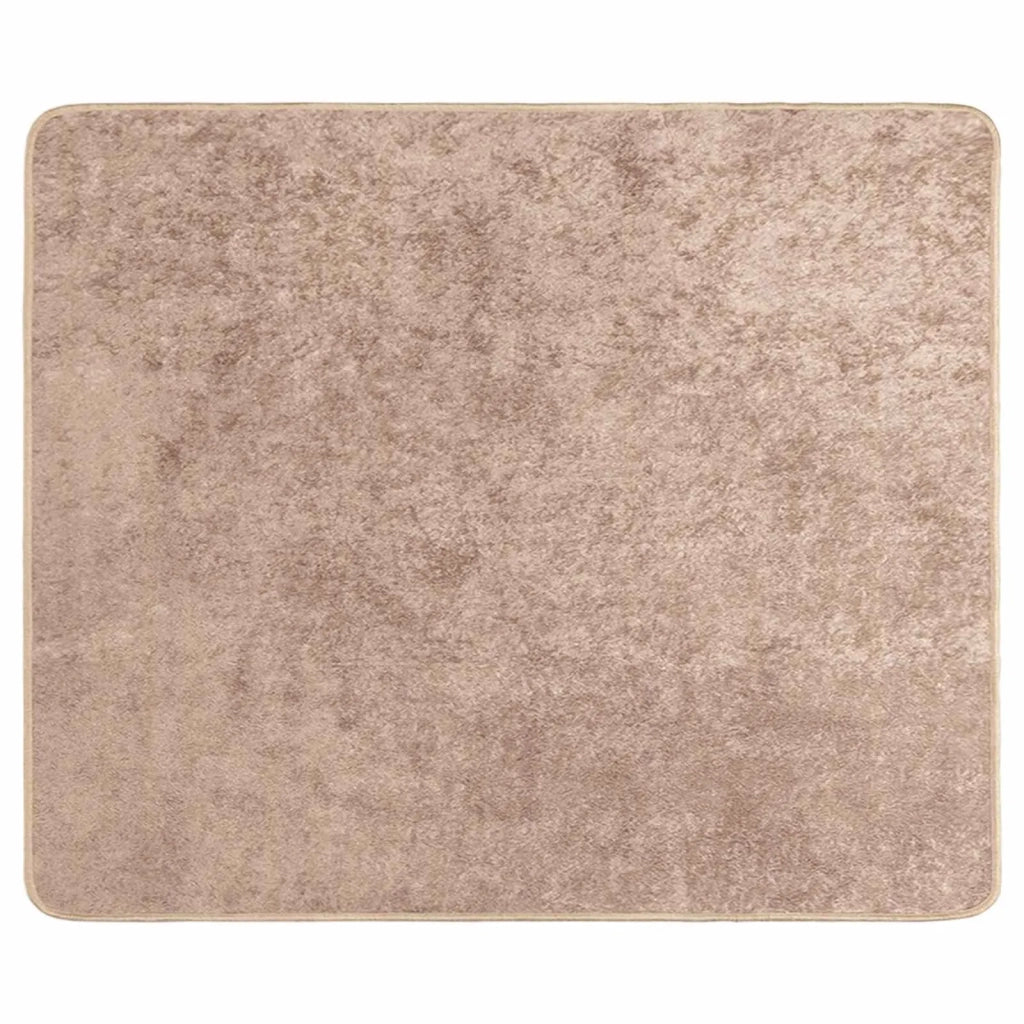 Runner Tappeto MARSA Sabbia 80 x 100 cm Poliestere e PVC 42023110