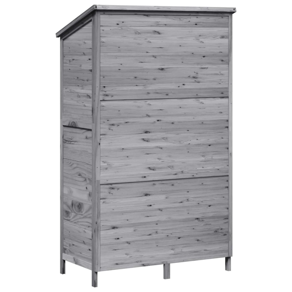 Capanno da Giardino Grigio 106 x 56 x 176,5 cm CFW2971949
