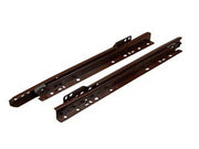 1paio guide scorrevoli per cassetti con rulli teflon marroni - cm.50 (art.4001 3  cod:ferx.fer228305