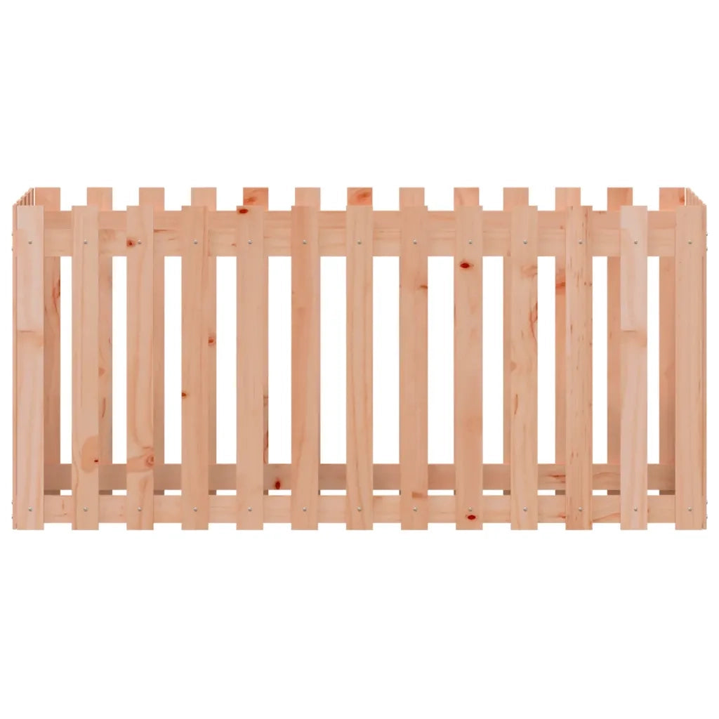 Fioriera | Cassetta per fiori | Vaso Rialzata Giardino Recinzione 150x50x70cm Legno Douglas