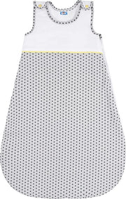 Sacco da viaggio per bebè in cotone 100% - Sacco da letto per bambini da 0 a 6 mesi (70 cm)