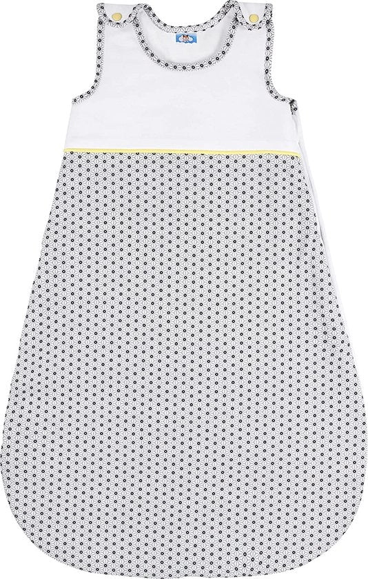 Sacco da viaggio per bebè in cotone 100% - Sacco da letto per bambini da 0 a 6 mesi (70 cm)