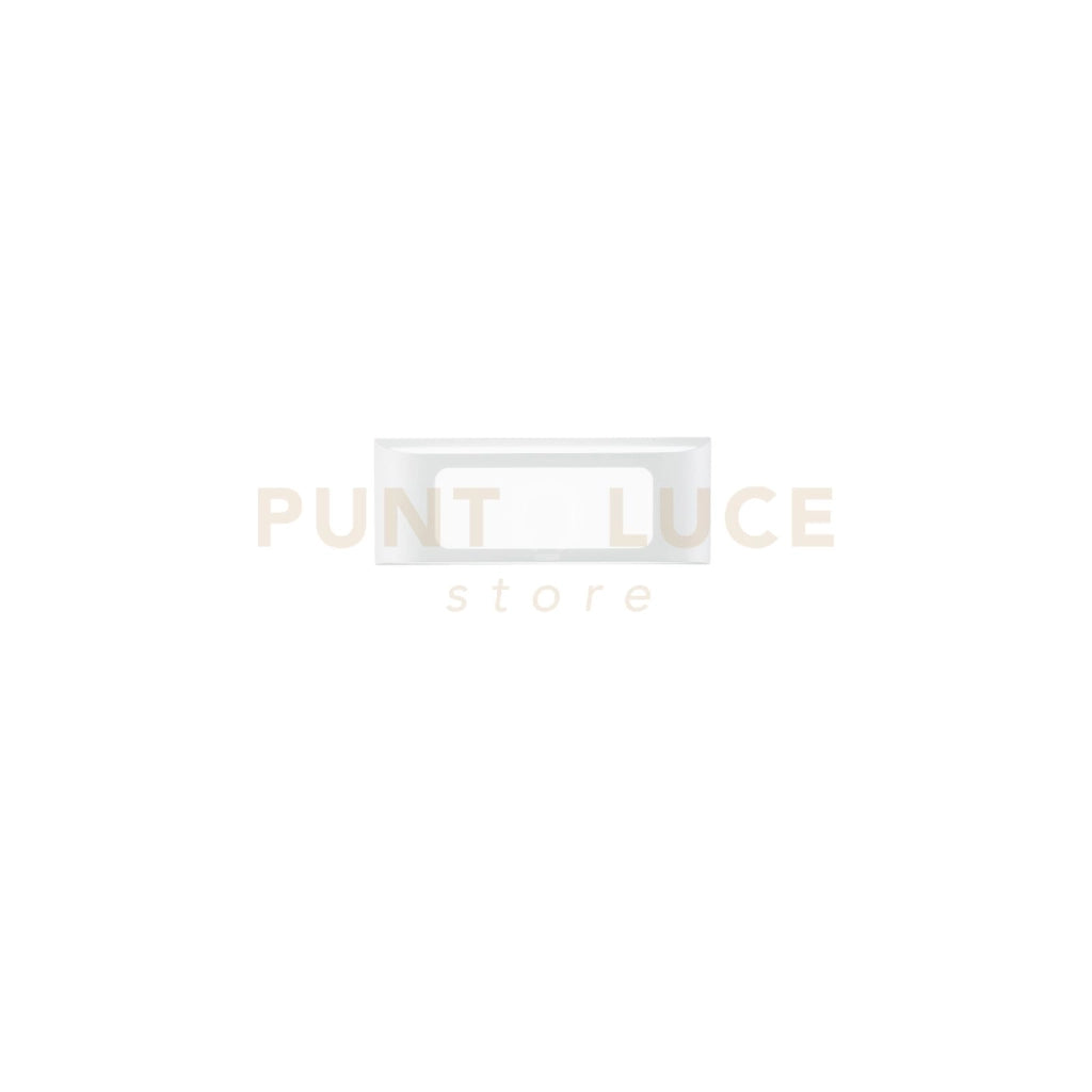 APPLIQUE BIEMISSIONE LED DESERT BIANCA 12W 1500LM CCT 3000 E 4000K IP65 25X5,3X9,5CM