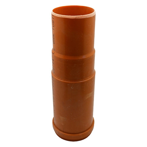 GIUNTO DILA-RIPARAZIONE RAL 8023- Diam. 100- ESCLU- pezzi 1