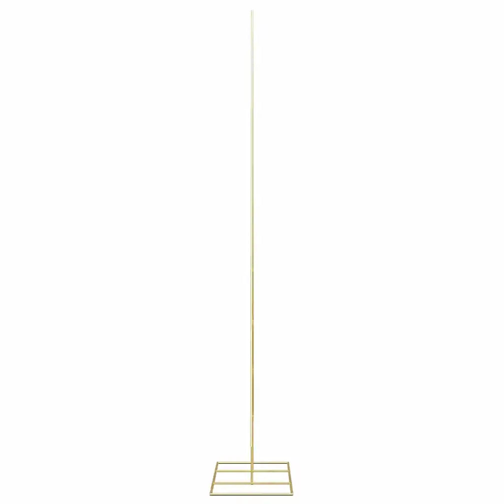 Albero di Natale | Decorazioni natalizie in metallo con supporto Oro 211 cm