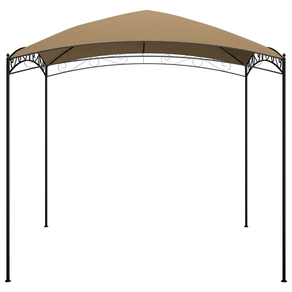Gazebo 3x3x2,65 m Grigio Talpa 180 g/mÂ²