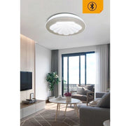 Trade Shop - Plafoniera Lampadario Soffitto 46 W Conchiglia Dimmerabile Toni Di Luce Pn-11-3c -