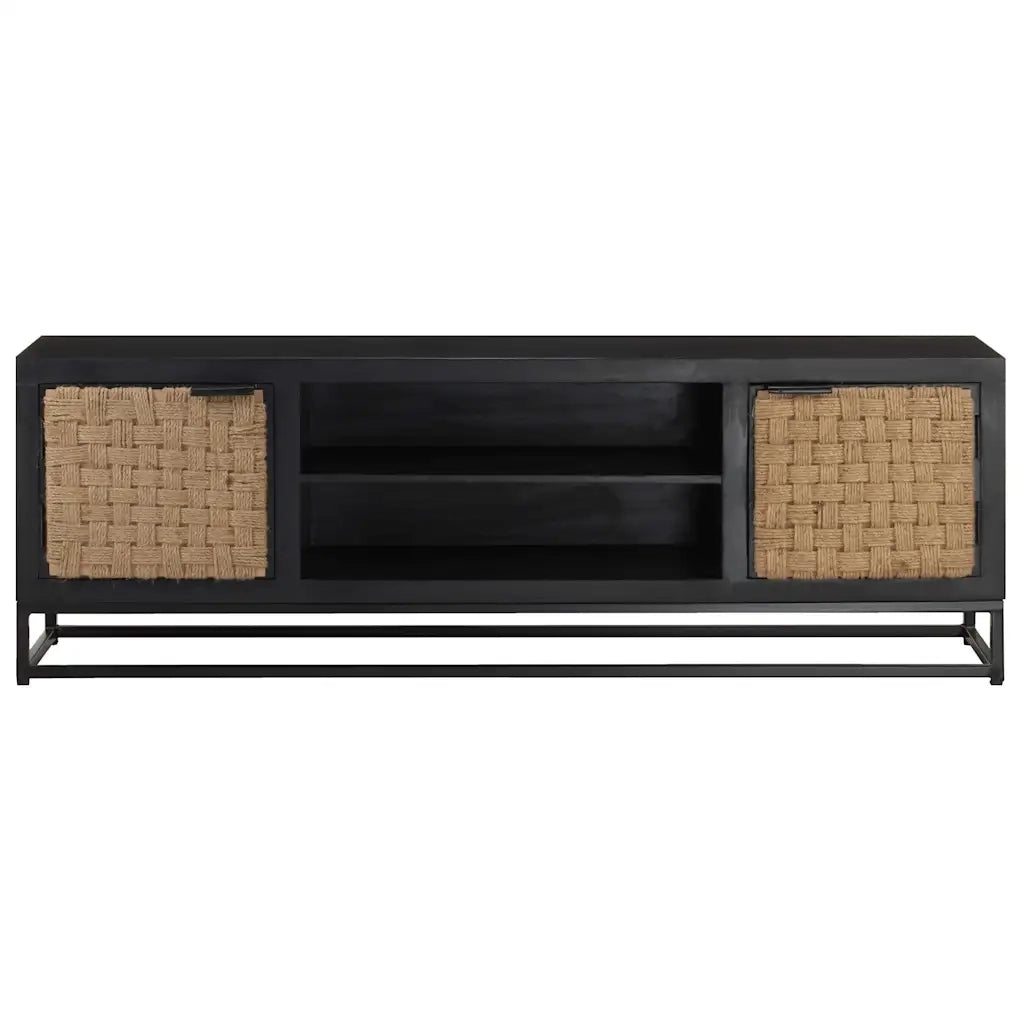 Mobile Porta TV 120x30x40 cm in Legno Massello di Mango cod mxl 27544