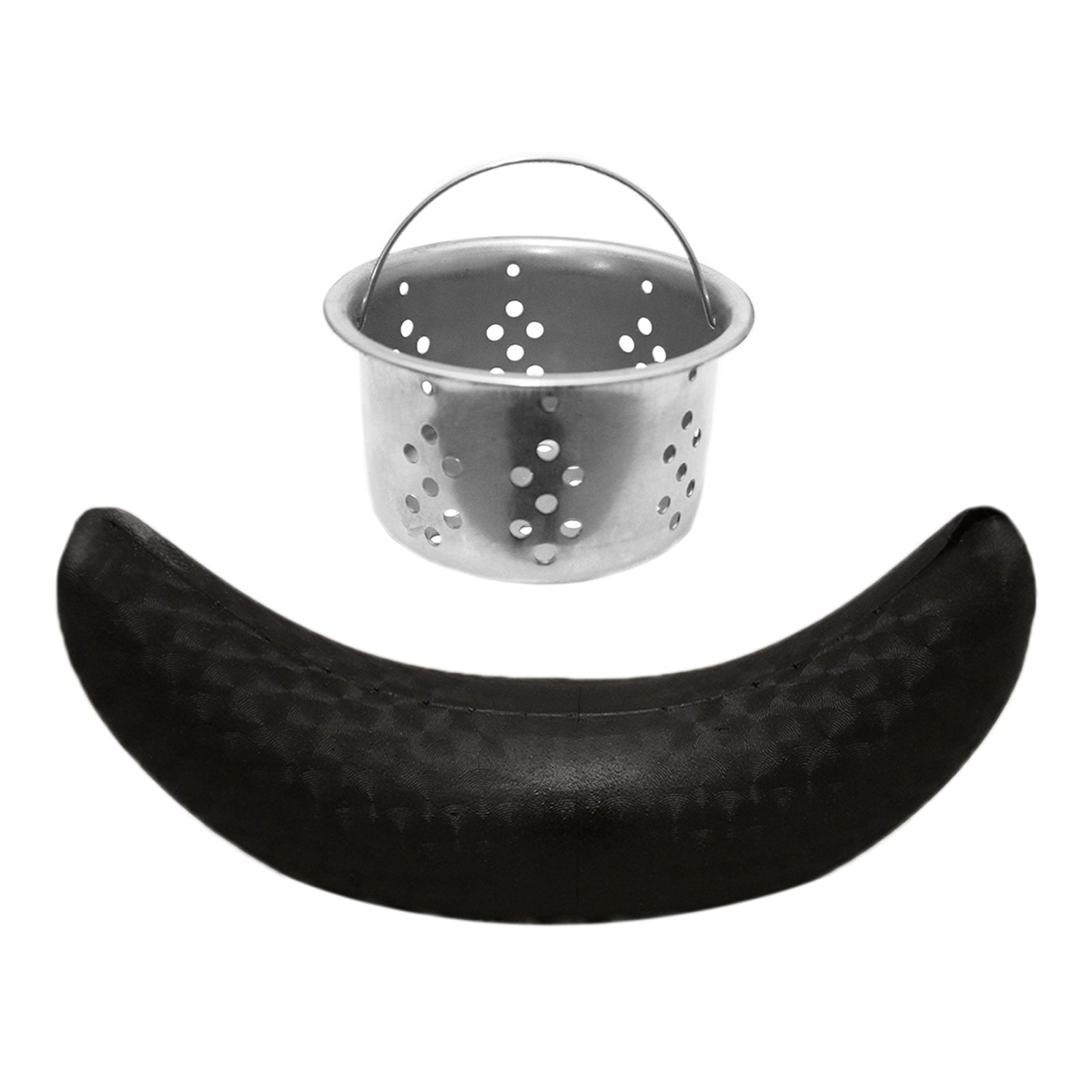 Poltrona da Parrucchiere Lavatesta Shampoo Salone di Bellezza Barbiere Capelli Lavaggio Professionale Tinta Capelli lavello inclinabile lavandino in Ceramica - Bianco