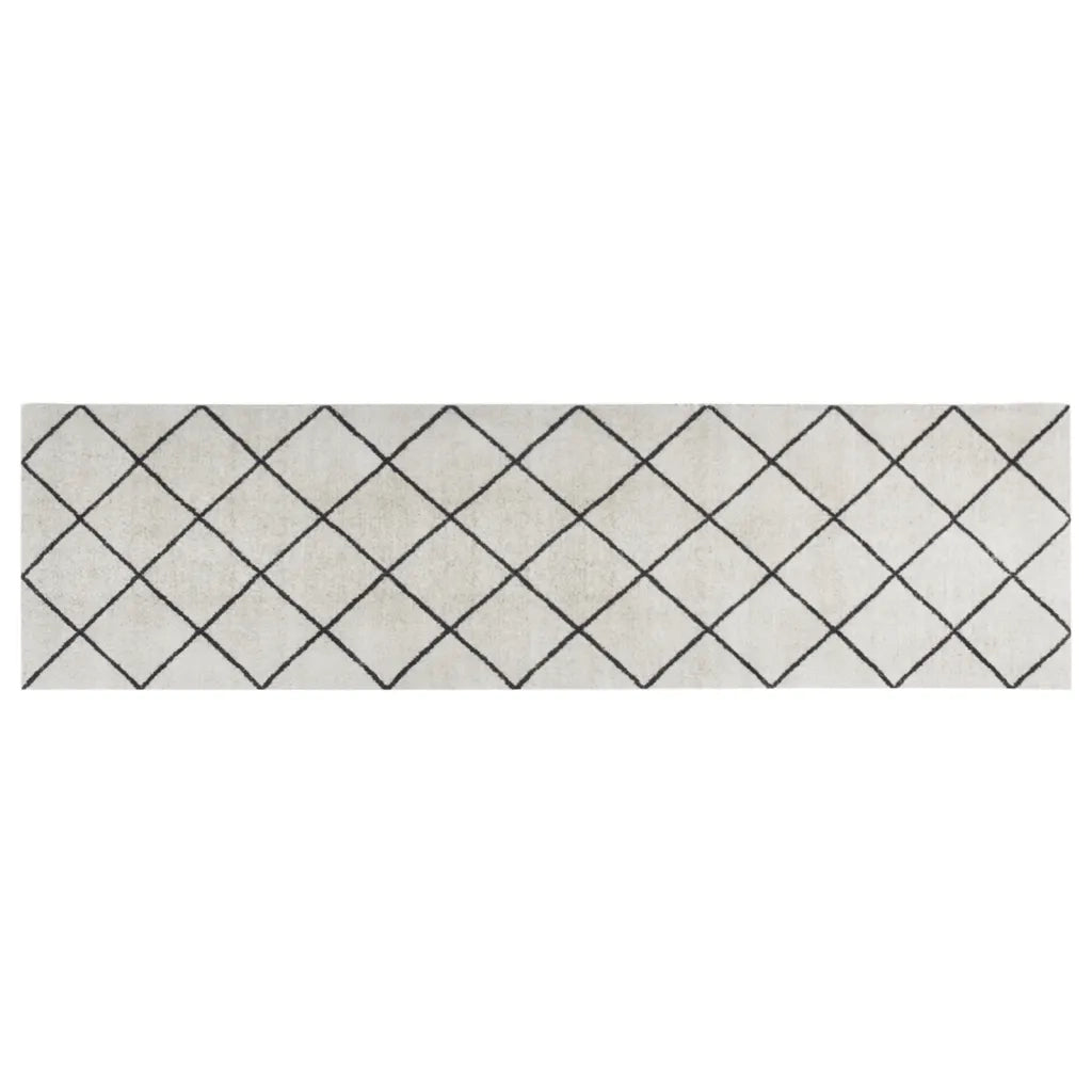 Tappeto da Cucina Lavabile-Tappetino da Cucina Quadri 45x150 cm Velluto