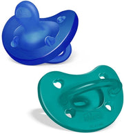 Fopspeen in Silicone per Bambini da 16 a 36 Mesi, colore Blu chiaro