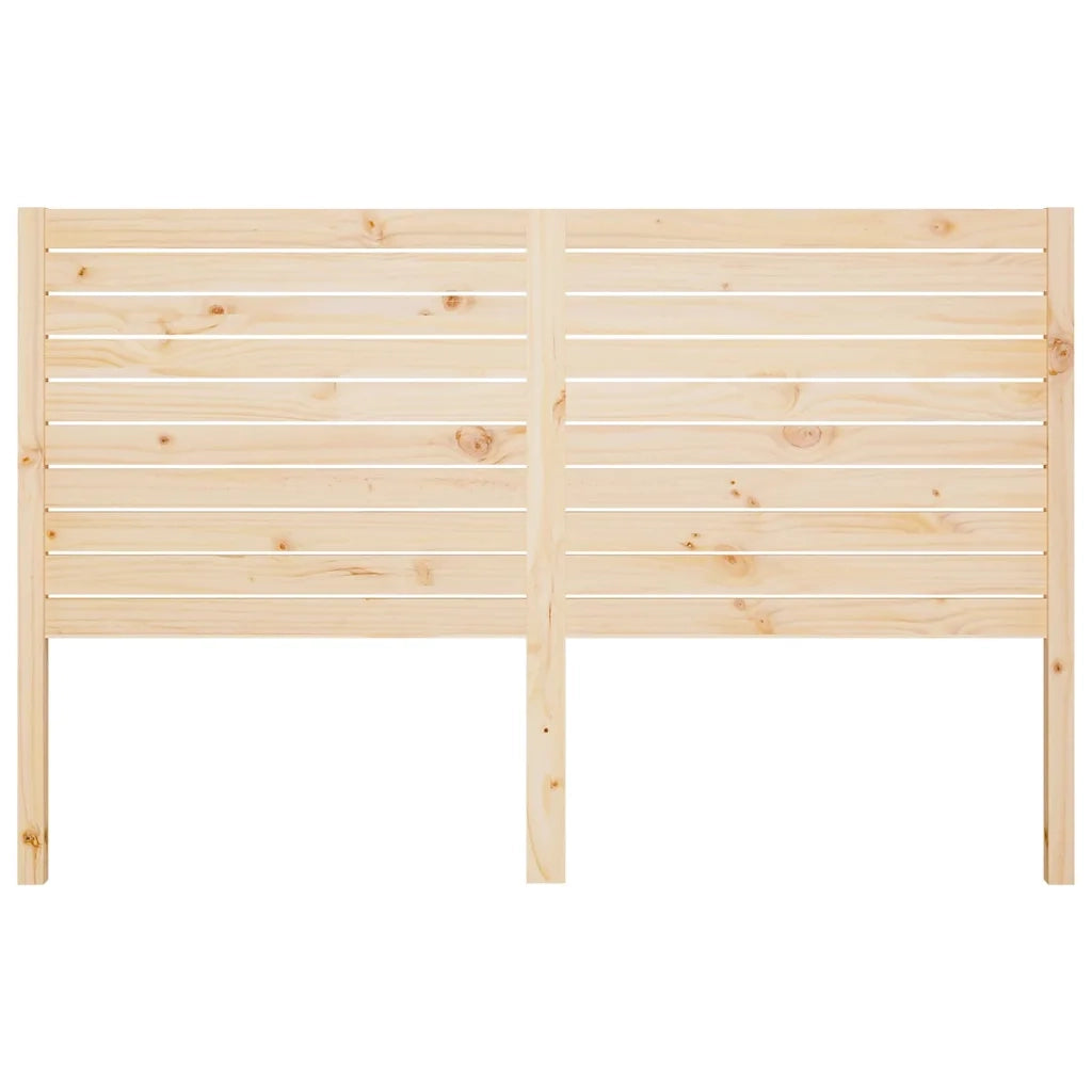Testiera | Testata per Letto 206x4x100 cm in Legno Massello di Pino