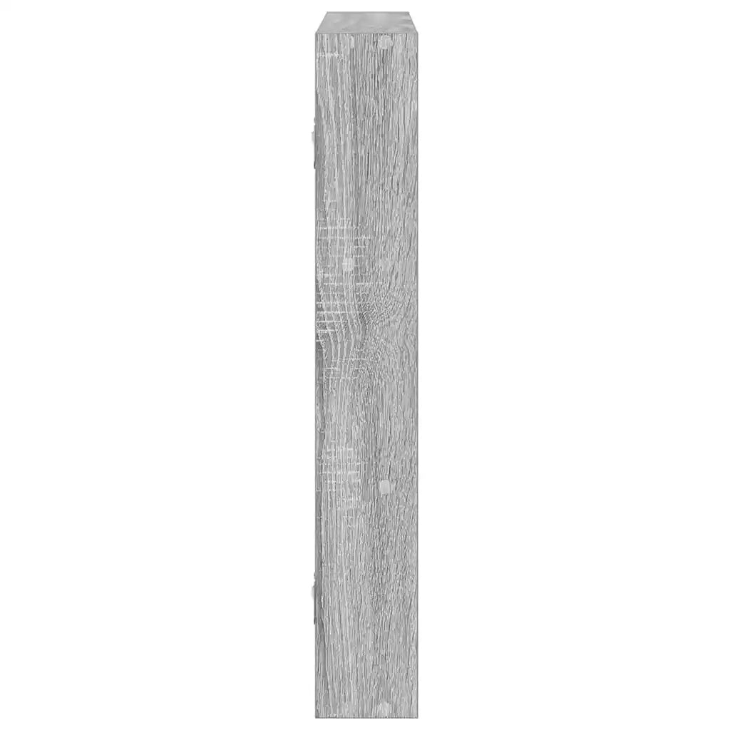 Mensola a Muro Grigio Sonoma 43x9x60 cm in Truciolato 860054