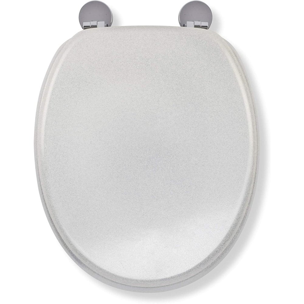 Croydex quarzo always fits never slips sedile wc, legno, bianc