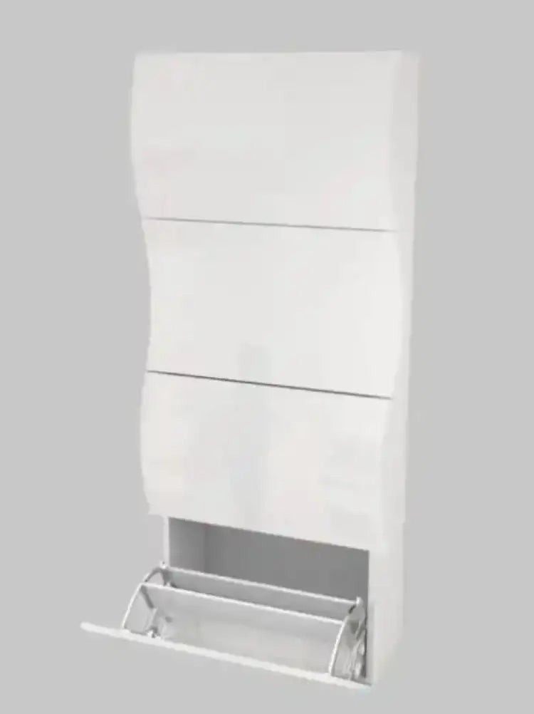 Scarpiera 4 ante L 71 x H 161.4 x P 26.6 cm 24 paia, bianco