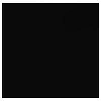 Scaffale a Parete Nero Lucido 23x23,5x3,8 cm in MDF 323760