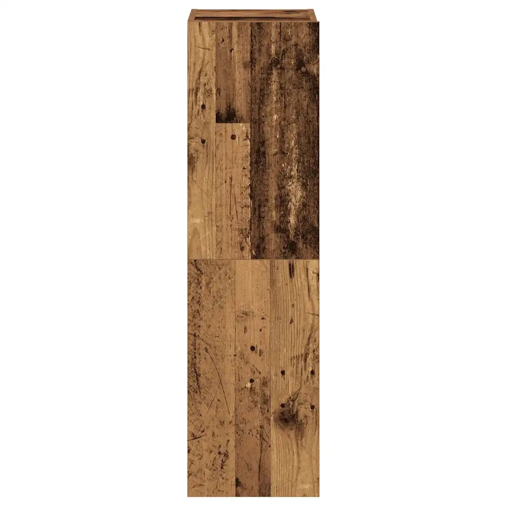 Mobili TV a Parete 3 pz Legno Antico in Legno Multistrato 3328961