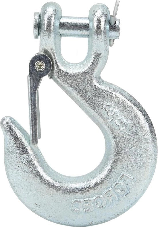 Lierhaakslip 3-8 Pollici Lieraanhanghaakhaken con Apertura di 1 Pollice e Carico di 18000lbs con Blocco di Sicurezza.