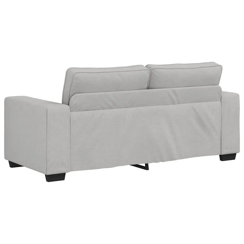 Divano a 2 Posti Grigio Nuvola 180x77x82 cm in Tessuto 4105174