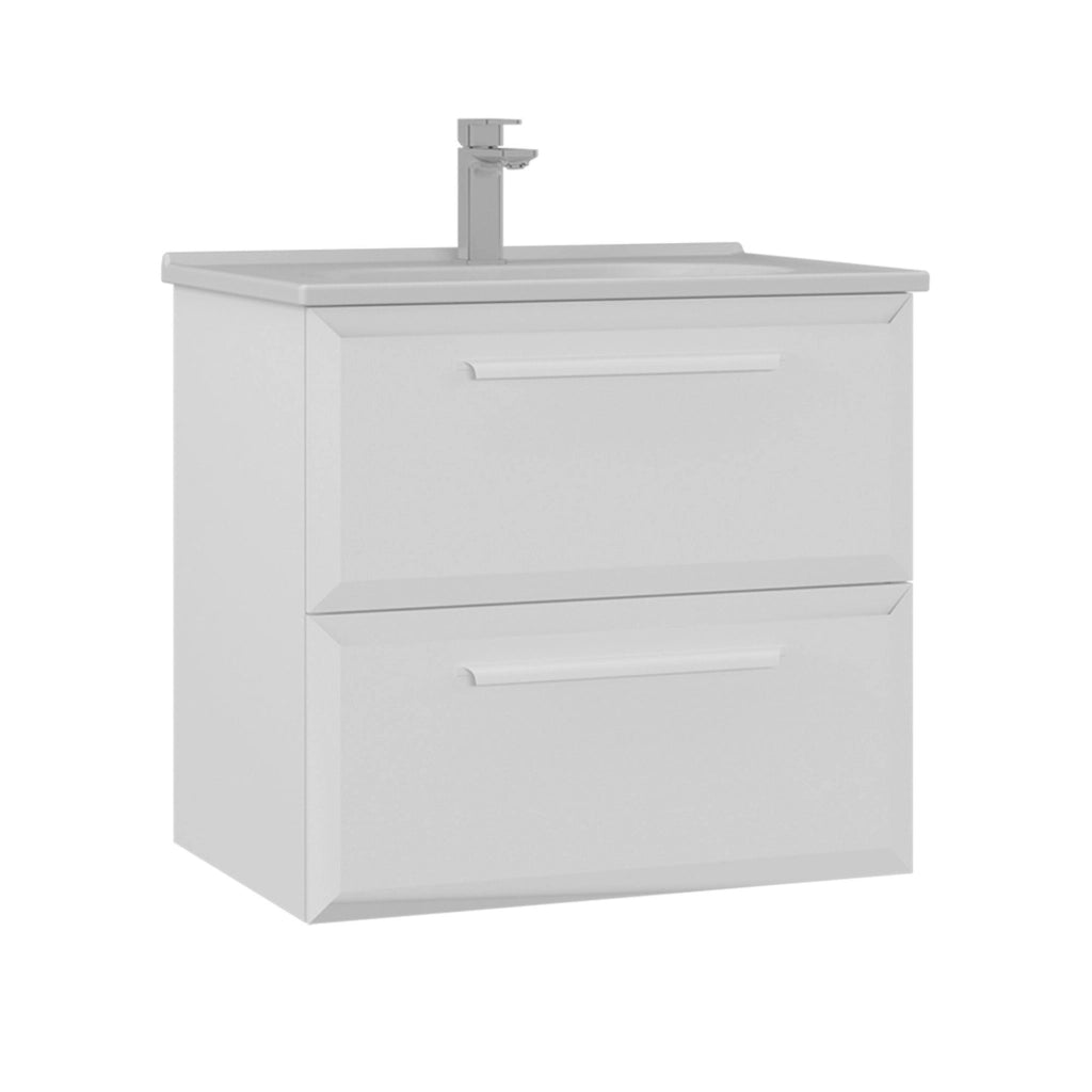 Mobile lavabo "Nuvola 65 v2" - 65 x 50 x 62 cm - Bianco