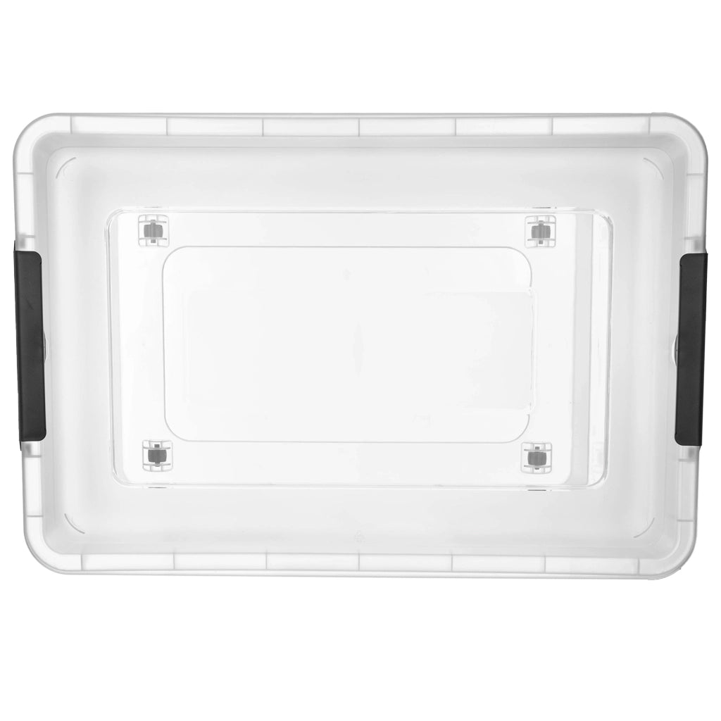 Organizzatore per giocattoli in plastica KADAX da 40 litri con coperchio