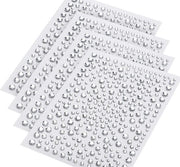 Glittersteine autoadesivi per unghie e cellulare - Chiari - 1300 pezzi