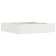 Bordura per Prato Bianco 60 x 60 x 13 cm Acciaio CFW6775444
