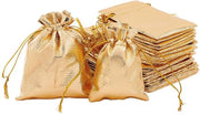 Set di sacchetti di stoffa organza - 60 pezzi - 2 misure - Ideali per gioielli - Matrimonio e festa - Caramelle di Natale - Codice prodotto ONF3