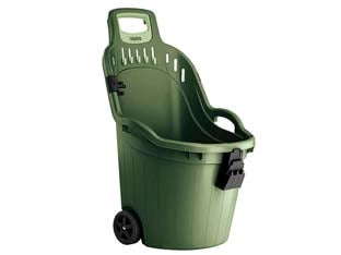CARRIOLA MULTIUSO HELPY CART VERDE LT.50  cm.59,5x53x88,5h.  lt.50    STEFANPLAST