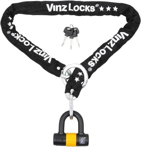 Blocco catena - Blocco per bicicletta/Scooter/Moto - 100 cm