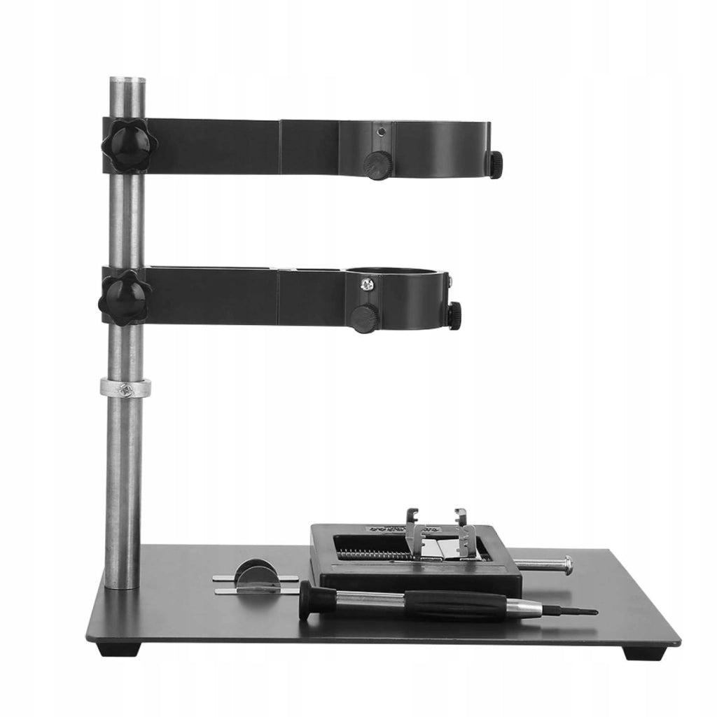 Piattaforma di Montaggio Rosfix per Hotair e PCB – Ufficio Tecnico con Lente d'Ingrandimento | Alta Precisione
