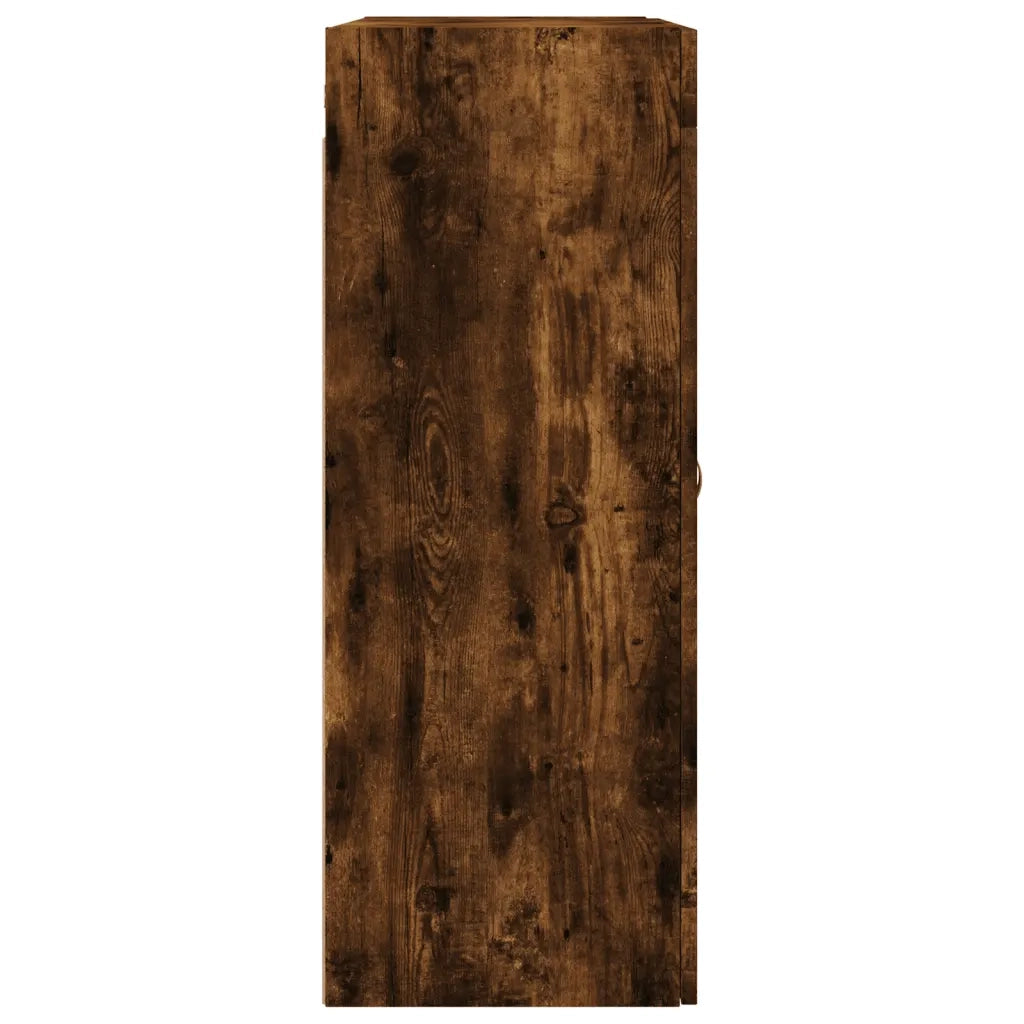 Mobile a Parete Rovere Fumo 69,5x34x90 cm 828457