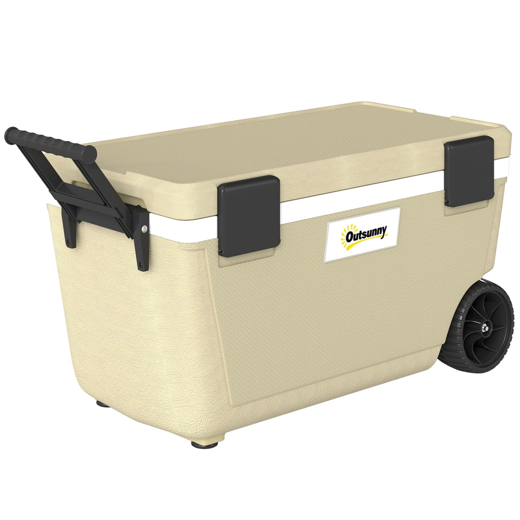 Thermobox Passiva 70L per Giardino ¨C Zephmum ¨C Grigio, Poliuretano, 70 Litri