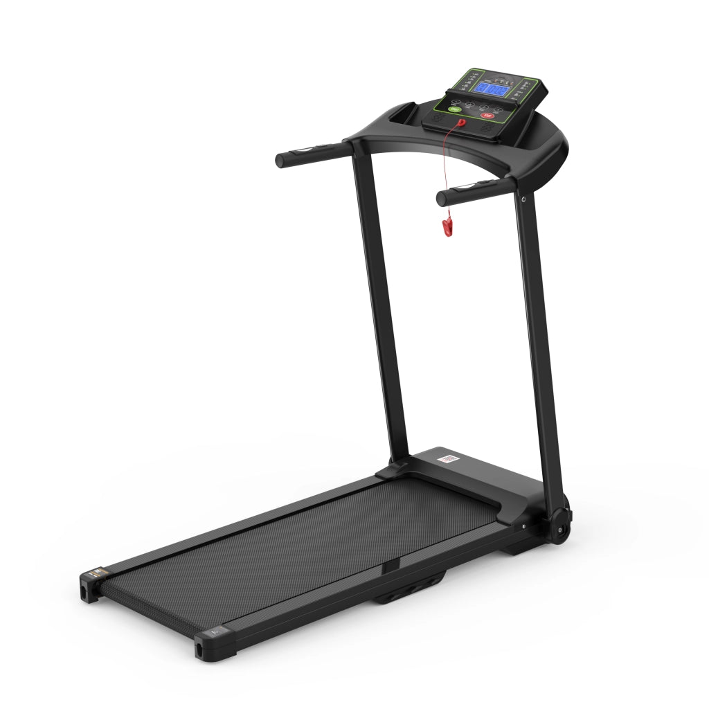 Tapis Roulant Pieghevole fino a 12 km/h con App, Display LED, Sensori Cardio e Portata 120 kg