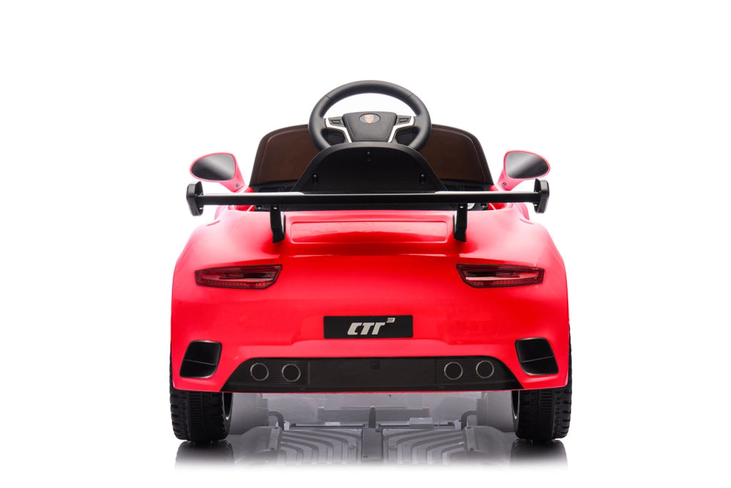 Macchina Elettrica per Bambini Licenza Ruf Small 12V Rosso
