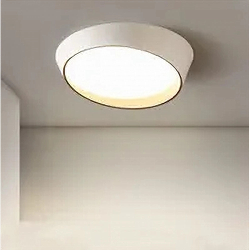 Trade Shop - Plafoniera Led 68w Bianco Oro Lampadario Soffitto Tondo Irregolare Luce Naturale 32781 -