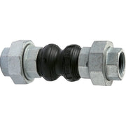 GIUNTO IN GOMMA ANTIVIBRANTE FILETTATO  F/F- DN 20 - 3/4 - L. 165- ATUSA- pezzi 1