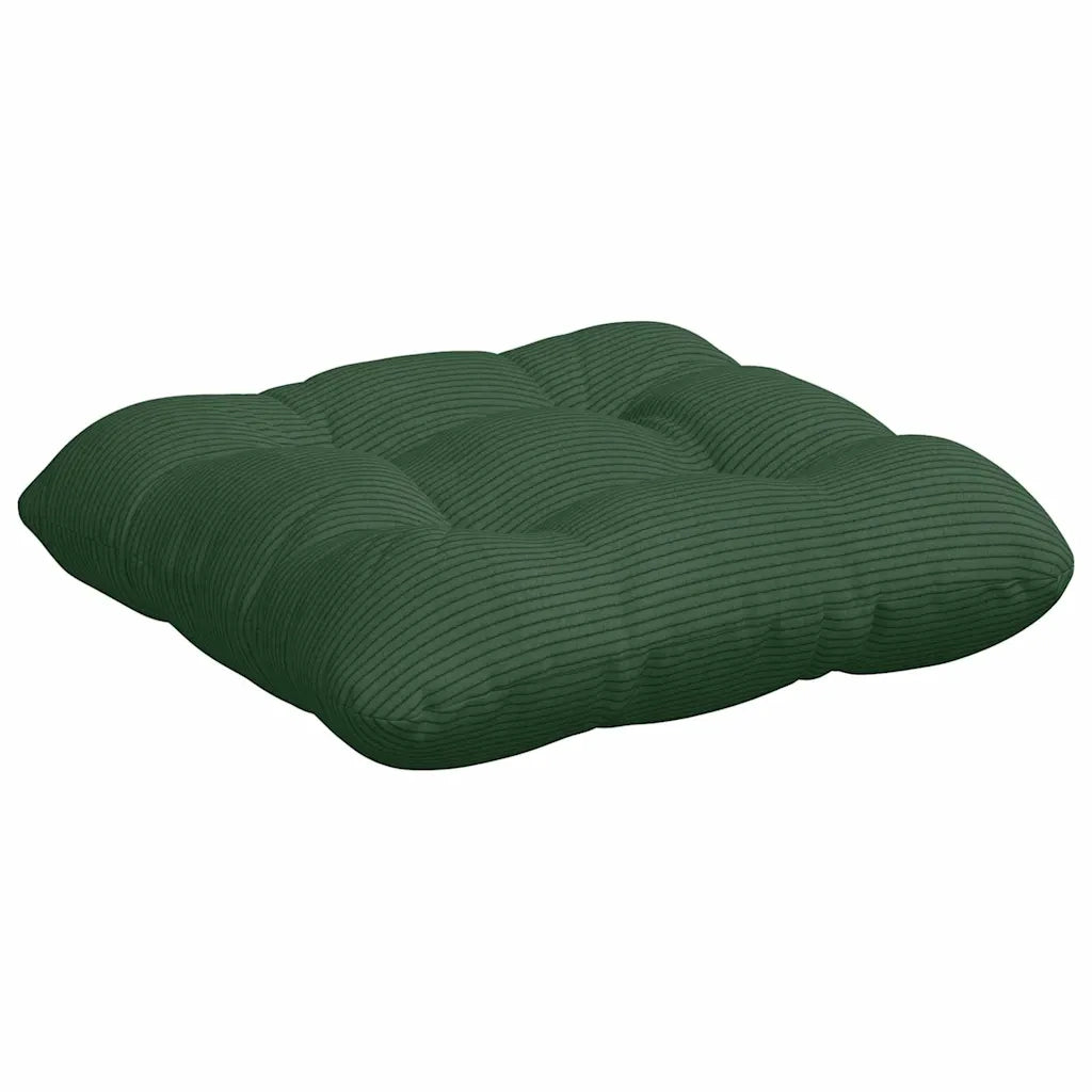 Cuscini per Seduta 4 pz | Cuscini per sedie Verde Scuro 45 x 45 cm