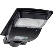 Faretto solare LED 3W con sensore PIR e telecomando nero